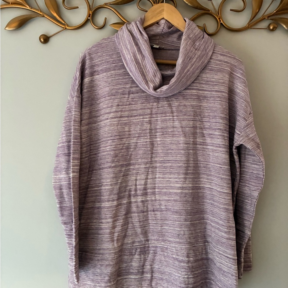 Garnet Hill szS  Cowl Neck Women's Lyocell/ Tencel Top